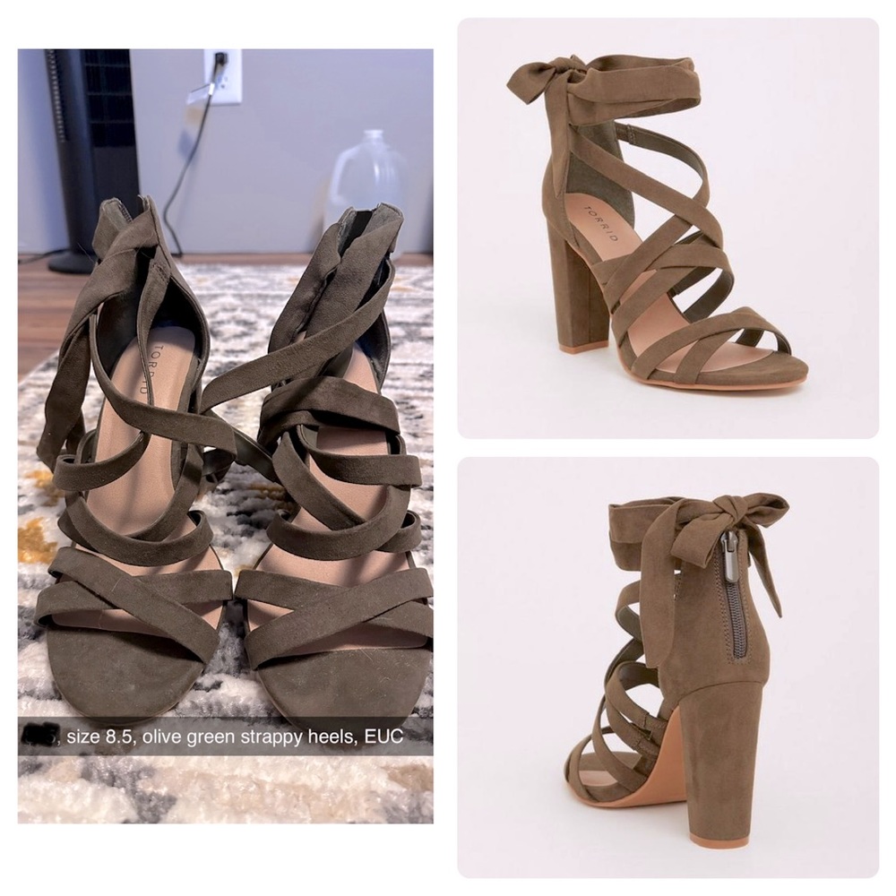 Strappy Torrid Heels